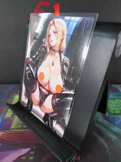 Tsunade Naruto Custom Art Card NM Anime Sexy Waifu CCG Collectible - Image 2