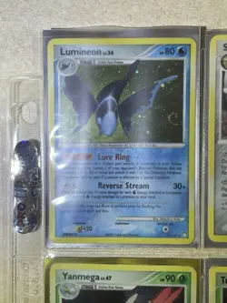 Pokemon Card Lot 9 Vintage Cosmos Holos 🔥 SWIRL ON EVERY CARD! 2004-2008 LP-HP - Image 2