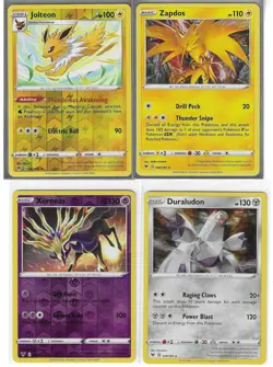 2020 Pokemon Vivid Voltage 4 Card Lot Cosmos Holo # 047, 048, 078, 129/185 NM - Image 1
