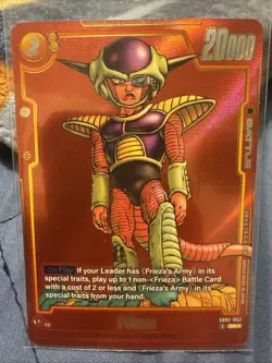 Frieza - SB02-053 Alternate Art Manga Booster 02 Dragon Ball Card English - Image 1