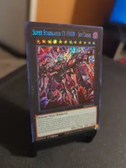 Yu-Gi-Oh! Super Starslayer TY-PHON Sky Crisis RA04-EN072 Secret Rare Card - Image 3