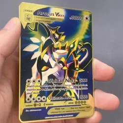 10000point Metal Legendary Cards VMAX Gold Card Limited for Kids Gifts** - Image 3