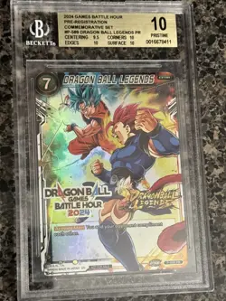 DRAGON BALL LEGENDS (Dragon Ball Games Battle Hour 2024 Promo Card Set) - BGS 10 - Image 1