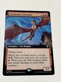 Territorial Aetherkite (Extended Art) Commander: Aetherdrift Regular - Image 1