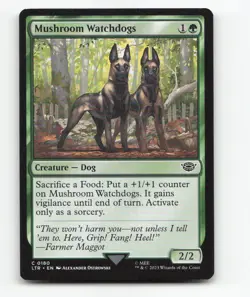 MTG Mushroom Watchdogs C Universes Beyond: The Lord of the Rings: Tales of Middl - Image 1