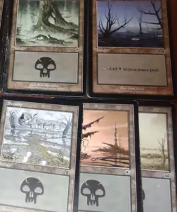300+ Basic Land ~ Tempest Mirage Ice Age Revised ~ mtg Vintage Mana Lot PLAYED - Image 3