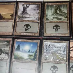 300+ Basic Land ~ Tempest Mirage Ice Age Revised ~ mtg Vintage Mana Lot PLAYED - Image 4