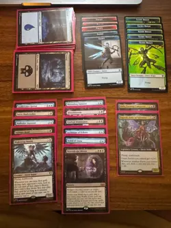 Magic the Gathering Wilds of Eldraine Fae Dominion Commander Deck - Modified - Image 1