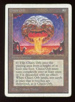 1993 Unlimited Chaos Orb ~ Vintage MTG/Magic ~ HP Condition - Image 1