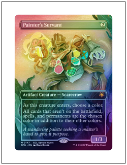 1x Painter's Servant, Foil Special Guest, Lorwyn Eclipsed, Magic MTG NM - Image 1