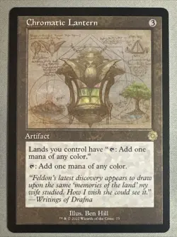 MTG / Chromatic Lantern / BRR / #73 / Regular (Schematic) / Rare / NM - Image 1