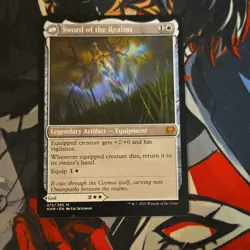 Kaldheim Halvar, God of Battle & Sword of the Realms Legendary MTG - Image 1