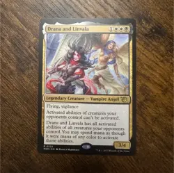 Magic: The Gathering Drana and Linvala Legendary Rare March Machine 0222 - Image 1