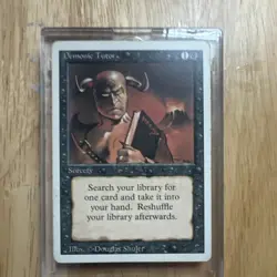 Magic the Gathering Revised Edition Demonic Tutor Sorcery - Image 1