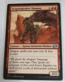 Dragonspeaker Shaman Jumpstart 2022 MTG Uncommon Magic The Gathering - Image 1