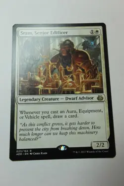 MTG Sram Senior Edificer x1- -Aether Revolt-Lightly Played - Image 1