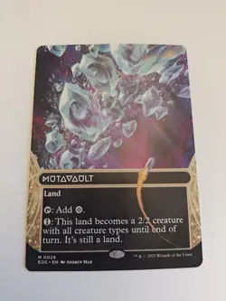 Mutavault (0028) (Borderless) Edge of Eternities: Stellar Sights Regular - Image 1