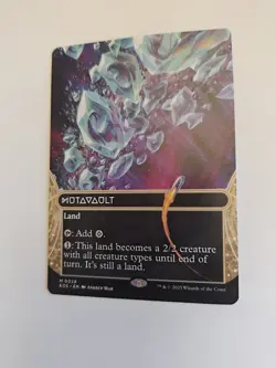 Mutavault (0028) (Borderless) Edge of Eternities: Stellar Sights Regular - Image 2