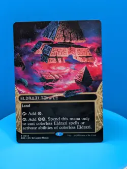 Eldrazi Temple (0014) (Borderless) Edge of Eternities: Stellar Sights Regular - Image 1