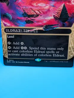 Eldrazi Temple (0014) (Borderless) Edge of Eternities: Stellar Sights Regular - Image 2