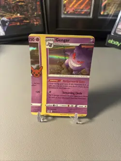 Gengar Trick or Trade NFC Miscut Error Rare Pokemon Card 🔥 - Image 1