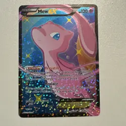 Mew EX RC24/RC25 Pokemon TCG 2013 B&W Legendary Treasures Radiant Collection - Image 1