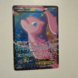 Mew EX RC24/RC25 Pokemon TCG 2013 B&W Legendary Treasures Radiant Collection - Image 2
