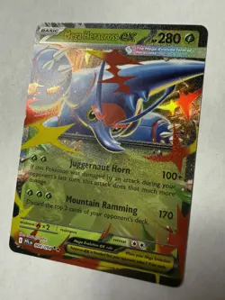 Mega Heracross ex - 004/094 - Double Rare NM, English Pokemon Phantasmal Flames - Image 2