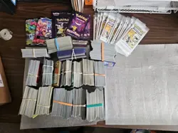 Entire Pokemon Tcg Card Collection Lot Wotc Vintage To Modern Over 500 Cards - Image 1