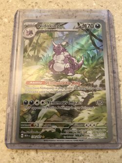Nidoking 174/165 Sv: Scarlet & Violet 151 Holo, pokemon cards, TCG, 151 - Image 2