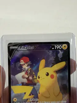 Pikachu V TG16/TG30 Swsh11: Lost Origin Trainer Gallery Holo NM Pokemon TCG - Image 3