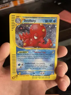 Octillery H20/H32 Aquapolis 2002 Holo Rare e-series Nintendo Pokemon Card TCG - Image 1