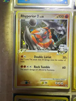 Pokemon Card Lot 9 Vintage Cosmos Holos 🔥 SWIRL ON EVERY CARD! 2006-2010 LP-HP - Image 5