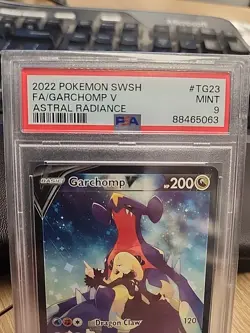 PSA 9 Garchomp V TG23 Astral Radiance Pokemon Card - Image 2