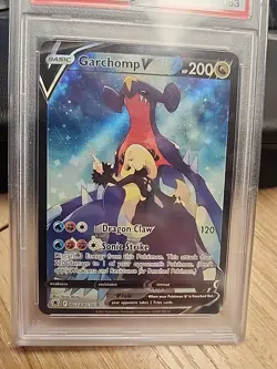 PSA 9 Garchomp V TG23 Astral Radiance Pokemon Card - Image 3