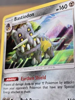 Bastiodon - SM - Ultra Prism 85/156 Holo Rare Pokemon TCG LP -- L39 - Image 3