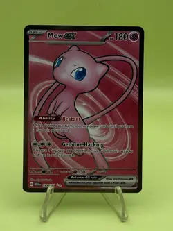 Mew ex 193/165 Full Art Holo - 2023 Pokemon Sv: Scarlet & Violet 151 Ultra Rare - Image 1