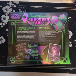 Pokemon TCG Shrouded Fable Elite Trainer ETB Box New Sealed Pokemon Center - Image 2