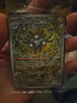 Magneton SVP 159 Pokemon TCG Surging Sparks Black Star Promo Card sealed - Image 1