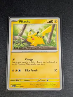 Pikachu 025 & Eevee 133 - Pokemon Together PROMO Stamped - NM Condition - Image 3