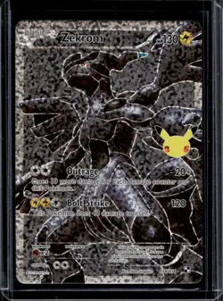 2021 Pokemon SWSH Celebrations Zekrom Classic Collection #114/114 - Image 1