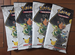 Pokemon TCG: First Partner Pack 4 Different Packs With Box Stand - Image 2