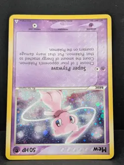 Mew 111/110 Holon Phantoms Holo Ultra Rare Pokemon TCG Nintendo LP - Image 4