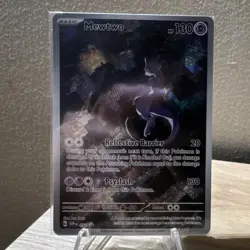 Pokemon TCG Mewtwo Sv: Scarlet & Violet Promo 052 Holo Basic 130 HP English - Image 1