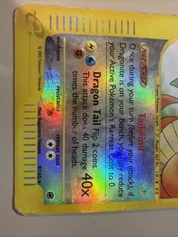 Pokemon TCG Dragonite Expedition Base Set - 9/165 - Reverse Holo - Image 4