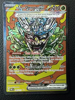 Teal Mask Ogerpon ex 145/131 SV: Prismatic Evolutions Pokemon TCG - Image 1