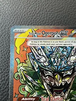 Teal Mask Ogerpon ex 145/131 SV: Prismatic Evolutions Pokemon TCG - Image 5