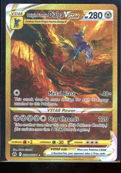 2023 Pokemon Origin Forme Dialga VSTAR (Secret) GG68/GG70 Crown Zenith NM/M - Image 1