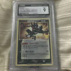 Pokemon 2021 Greninja SWSH144 Celebrations ETB Stamp BSP GEM MINT CGC 9 - Image 1