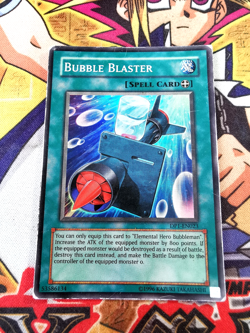 Bubble Blaster dp1-en023 Unltd Ed (MP) Super Rare Yu-Gi-Oh! - Image 1